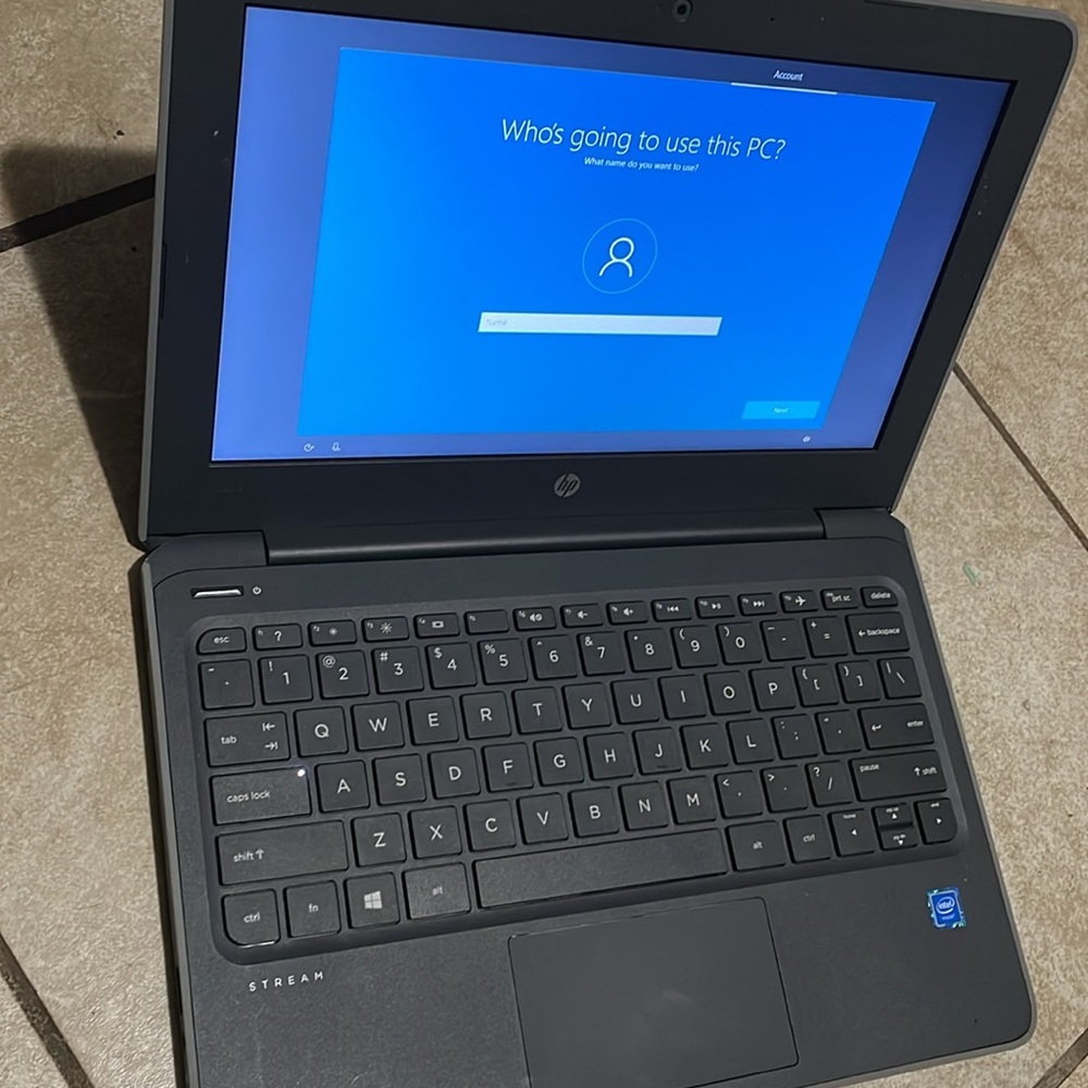 Brand new HP laptop never use it before. Comes with charger as well.